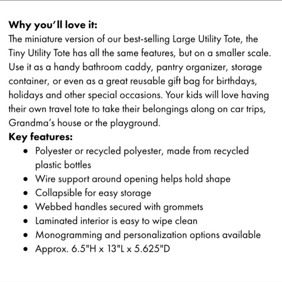 Narwhal Friends tiny tote - Picture 5 of 5